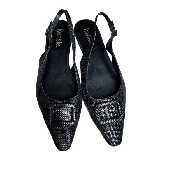 Kensie Poppi Slingback Flat 8.5 Office Brunch Work - Picture 1 of 5